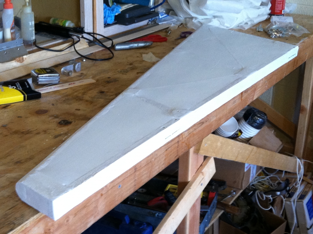 vertical stabilizer primed